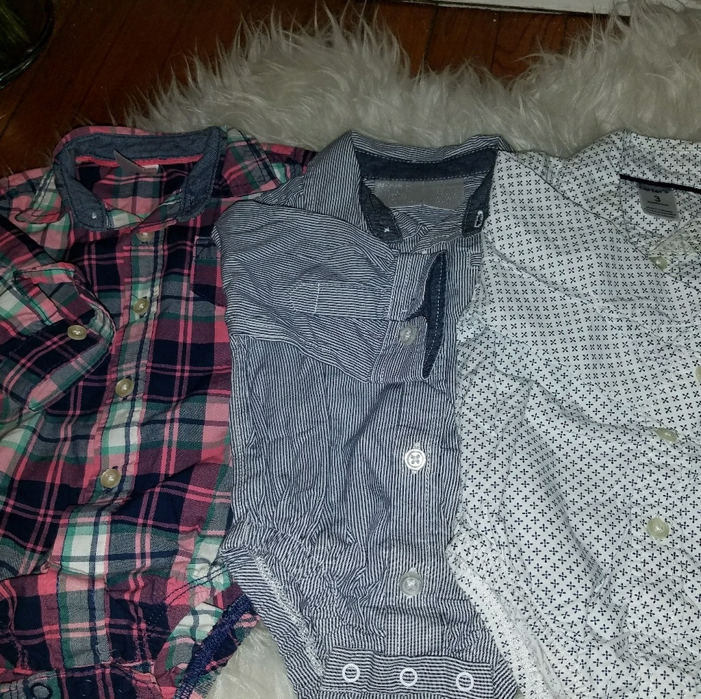 💙4 baby shirts 💙